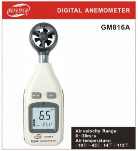 BENETECH 풍속계 Anemometer GM-816A