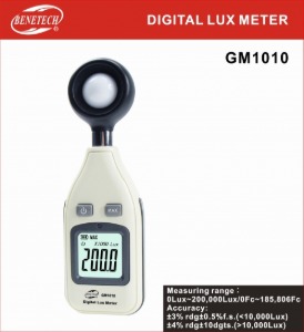 BENETECH 디지털 조도계 Digital Lux Meter GM-1010