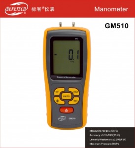 BENETECH 압력 마노미터 Pressure Manometer GM-510