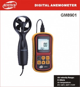 BENETECH 풍속계 Digital Anemometer GM-8901